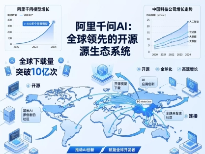 通义千问400款模型霸榜全球！中国开源AI下载量首超美国，企业如何抢跑GEO新赛道？